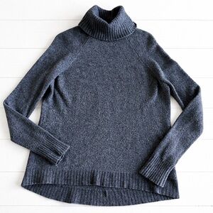J. Crew Wool Alpaca Blend Turtleneck Sweater Gray Women’s XS extra small